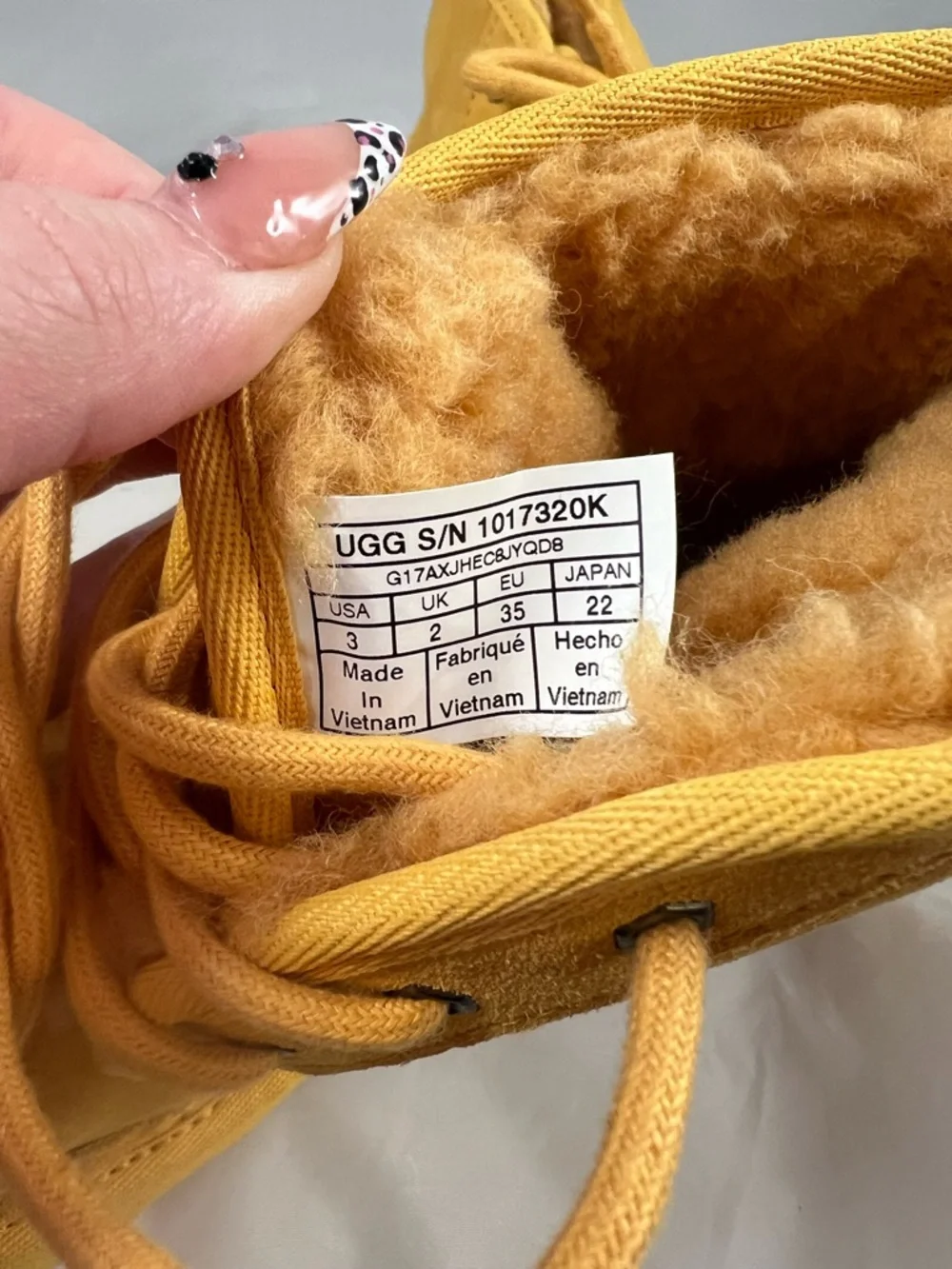 UGG Neumel II Suede Ankle Boots Youth 3 Yellow